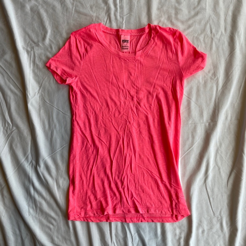 Bright pink top